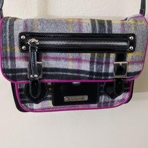 Nine West fleece plaid cross body